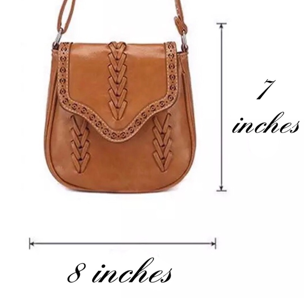 Western Tooled Boho Chic Bag - Picture 4 of 12